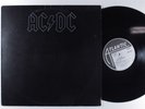 AC/DC Back In Black ATLANTIC LP VG+ embossed cover l