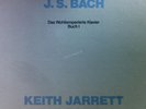 J. S. Bach, Keith Jarrett - Das Wohltemperierte Klavier Buch I GER 2LP 1988 '