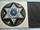 The Police - Message In A Bottle USA Star Shaped Picture Disc in wallet.