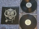 MOTORHEAD No Remorse LP Orig Bronze 1984 LEATHER SLEEVE INSERT Punk Oi  Metal