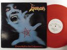 VENOM From Hell To The Unknown RAW POWER 2XLP VG+ uk red & black vinyl l