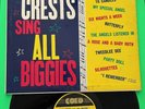 CRESTS SING ALL THE BIGGIES ORIGINAL DOO WOP LP YELLOW COED 901