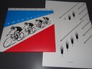 KRAFTWERK - TOUR DE FRANCE / ROT/BLAU 2-VINYL-LP-SET (MINT-) & INLET'S
