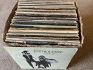 Large Box of Vinyl LP Records Rock, Pop, Prog, Reggae, Electro, Soul, Punk…