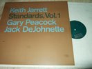 JARRETT/PEACOCK/DeJOHNETTE : STANDARDS VOL.1 LP 1983 ECM GERMANY