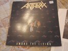 Anthrax Among The Living Vinyl 1986 Album ILPS 9865 Vinyl Excellent Condition