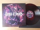 TEMPLE OF DREAD - Blood Craving Mantras  LP   red/black marble  Vinyl  mint-
