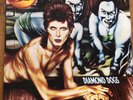 David Bowie Diamond Dogs LP vinyl UK Rca Victor 1974 orange labels LP in