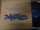SANDOR VEGH / BACH sonatas & partitas for violin   / VALOIS CMB 14