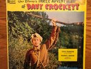 Walt Disney's Three Adventures of Davy Crockett LP 1970's Pressing Still Sealed