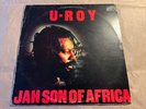 U - ROY - JAH SON OF AFRICA - 12” VINYL LP - STATE LINE LABEL