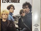 U2 October (1981) Vinyl Album Original Press Record  Island 90092-1 Sealed  Bono