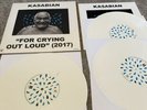 Kasabian  - For Crying Out Loud - 3 x white coloured VINYL 10
