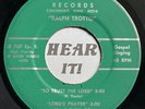 Rite Lofi OH Hillbilly Bop Gospel EP 45 RALPH TROTTO Satisfied +3 LINK Adco rare