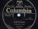 Blues 78 BARBECUE BOB Blind Pig Blues COLUMBIA 14372-D HEAR 71