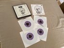 RARE Prog rock box set 4x 7” single records LOOK  Smoke Rise
