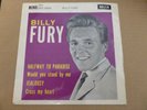 BILLY FURY HALFWAY TO PARADISE EP  1961 DECCA DFE 6694 VERY GOOD PLUS