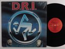 D.R.I. Crossover DEATH 72201-1 LP NM with lyric sheet insert SHRINK m