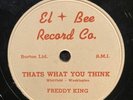 BLUES 78 RPM FREDDIE KING EL BEE 157