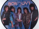 BON JOVI Slippery When Wet MERCURY LP autographed picture disc m