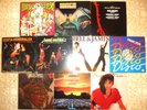Disco, 10 Vinyl Record Lot, 8 LP & 2 12” Singles, All 1st Press, 1 Sealed 1 Red
