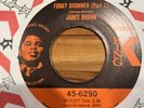 JAMES BROWN 45- FUNKY DRUMMER-PART 1+2- FUNK SOUL  *MINT*