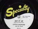 Rock & Roll 78 LITTLE RICHARD Rip It Up SPECIALTY SP-579 V+ HEAR 80