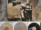 Mad Max Soundtrack Score Trilogy 3LP Color Vinyl Record Road Warrior Thunderdome