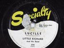 Rock & Roll 78 LITTLE RICHARD Lucille SPECIALTY SP-598 HEAR 270