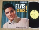 LP ELVIS PRESLEY IS BACK LE RETOUR D'ELVIS 1960 FRANCE EN BEL ETAT EX ROCKABILLY