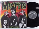 MISFITS Evilive PLAN 9/CAROLINE LP VG+ 1st pressing translucent vinyl SHRINK m