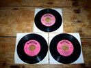 DEL SHANNON ( 3 ) vintage VINYL 45 lot: FLIRT / HATS OFF TO LARRY / RUNAWAY vg+