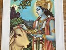 Radha Krishna Temple Govinda Apple 1821 w/RARE PS  Beatles George Harrison