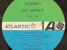Led Zeppelin II - Original Colombia LP pressing with ALTERNATE back cover
