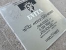 EVITA Vinyl LP 1978 London Cast Recording Tim Rice Andrew L. Webber,  SIGNED