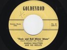 TwinSpin Rockabilly HAROLD SHULTTERS R & R Mister Moon/Baby Fan the Flame M-HEAR