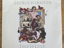 George Harrison This Is Love Dark Horse 45rpm W/PS (1988) Beatles Unplayed Mint