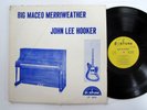 Big Maceo MERRIWEATHER Joh Lee HOOKER LP Fortune 1963 Blues PLAYGRADED Dh 139