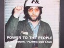 JOHN LENNON / YOKO & PLASTIC ONO BAND: power to the people / touch me APPLE 7