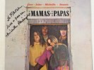 The Mamas & The Papas self titled Vinyl LP signed by Michelle Phillips