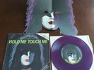 KISS Paul Stanley Hold Me Touch Me Purple original UK release  Vinyl Mask Mint