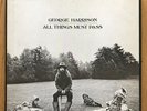 GEORGE HARRISON, ALL THINGS MUST PASS, 1970 VINYL, RARE EARLIEST UK PRESS,VG+/EX