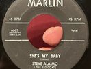 Snotty ROCKABILLY Steve Alaimo & The Red Coats SHE’S MY BABY Marlin NM OG *