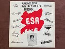 Are We Too Late For The Trend - OG 1979 LP - E.S.R. - RARE TEXAS PUNK - VG+
