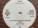 Prince  Irish Pressing “Let’s Pretend We’re Married” NM 1983 Vinyl 7”