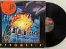 Multi Signed (4) Def LEPPARD Pyromania Album Cover w/ Vinyl Elliott AUTO JSA LOA