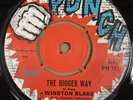 WINSTON BLAKE/ THE ITALS - THE BIGGER WAY/CHATY - ORG UK PUNCH 7