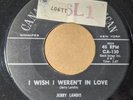 JERRY LANDIS aka PAUL SIMON rare N-Mint 45 I Wish I Weren't In Love / I'm Lonely