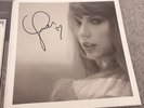 Taylor Swift The Tortured Poets Department Vinyl  HAND SIGNED PHOTO With Heart
