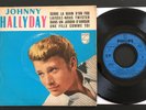 JOHNNY HALLYDAY SERRE LA MAIN D'UN FOU EP Pochette papier granulée  QUASI NEUF